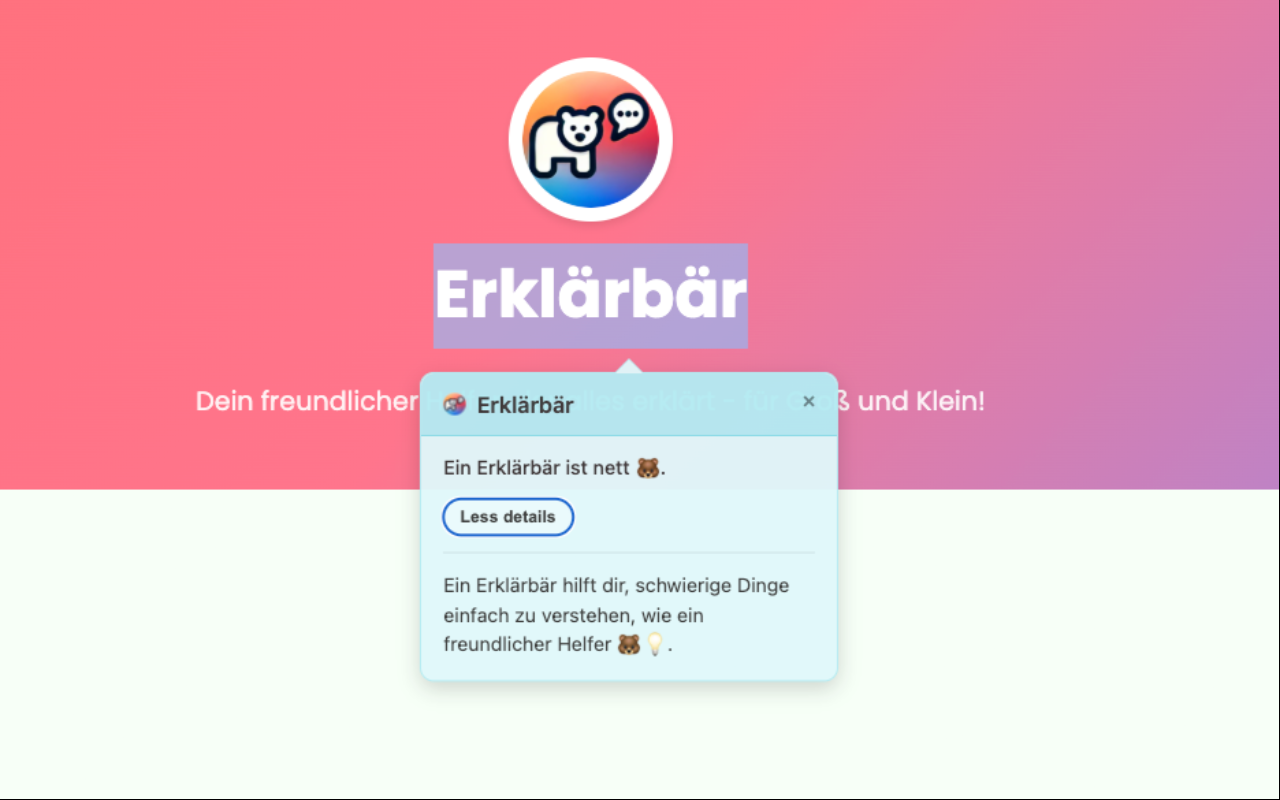 Erklärbär erklärt Quantentheorie